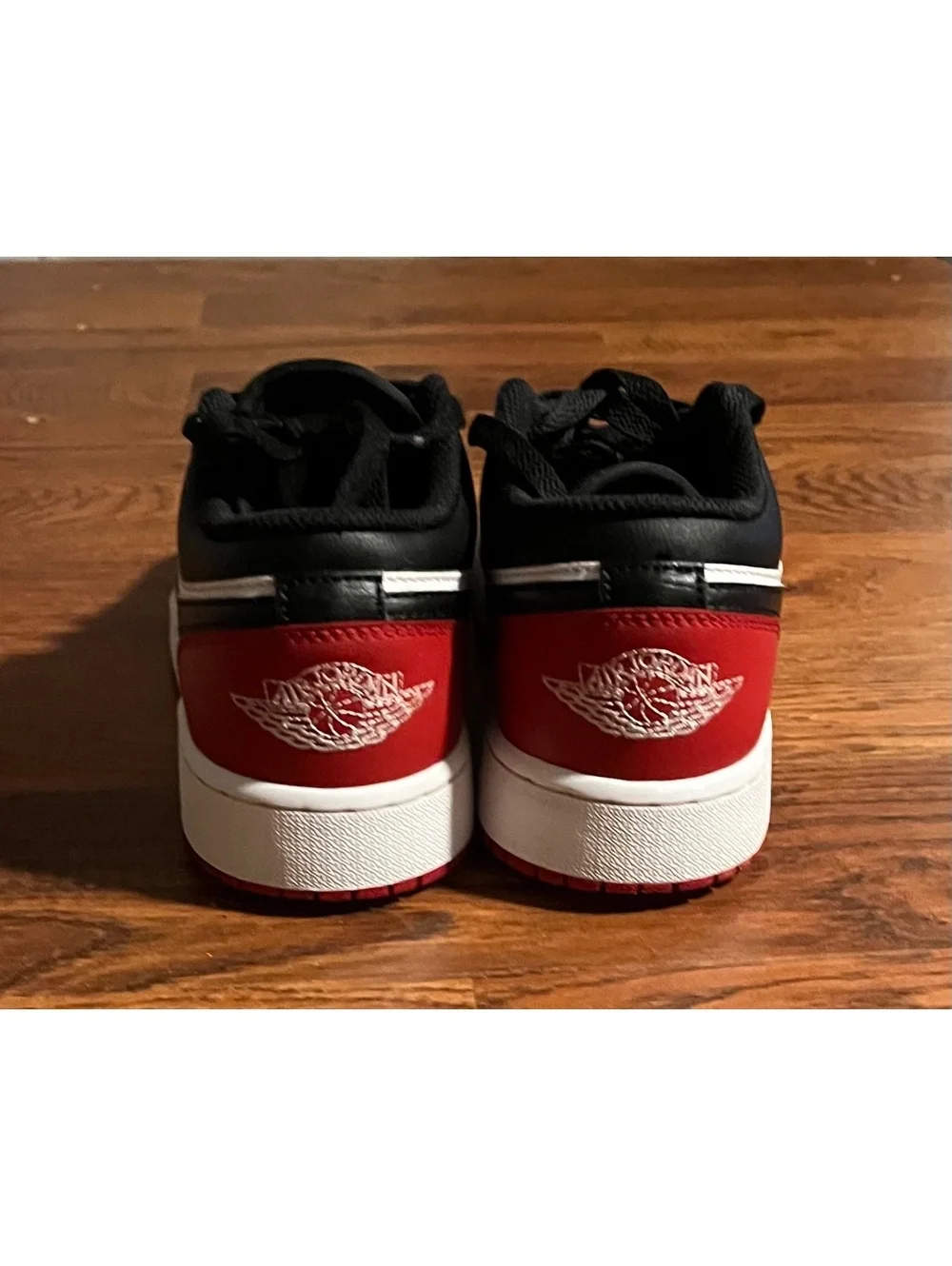 Nike Air Jordan 1 Low OG Bred Toe Sneakers